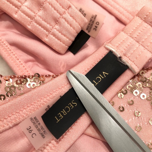 SOLD OUT on posh Canada ๐จ๐ฆ VS bikini bombshell embellished 34D&various bottoms - Picture 10 of 16